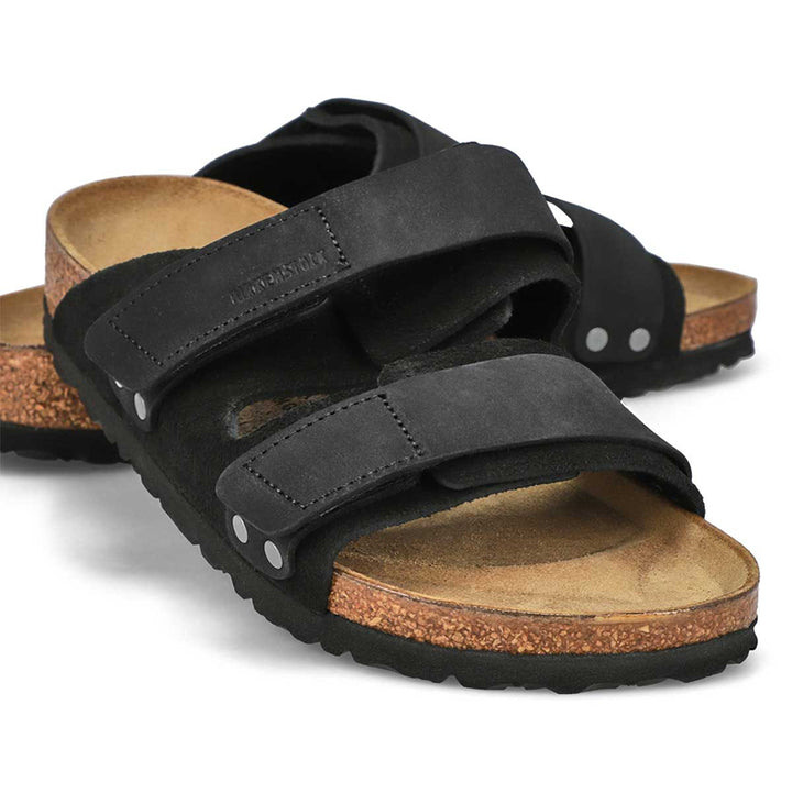 Birkenstock Uji Black Suede/Nubuck - Narrow