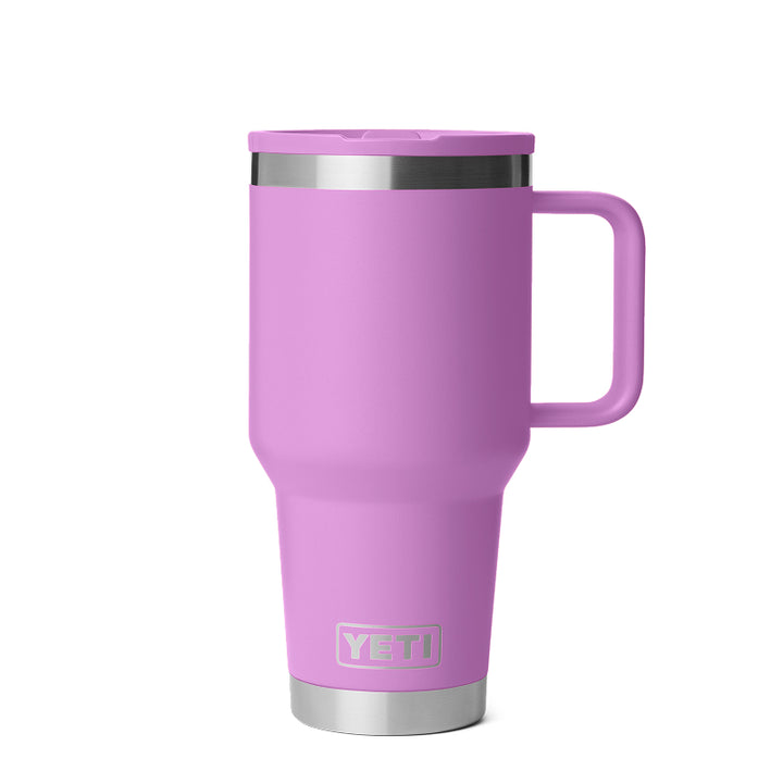 Yeti 30 oz Rambler Travel Mug with Color-Matched Straw Lid
