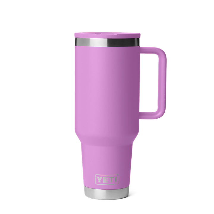 Yeti 40 oz Rambler Travel Mug with Color-Matched Straw Lid