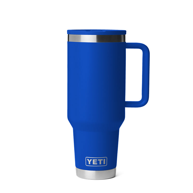Yeti 40 oz Rambler Travel Mug with Color-Matched Straw Lid