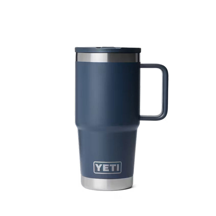 Yeti 20 oz Rambler Travel Mug with Color-Matched Straw Lid