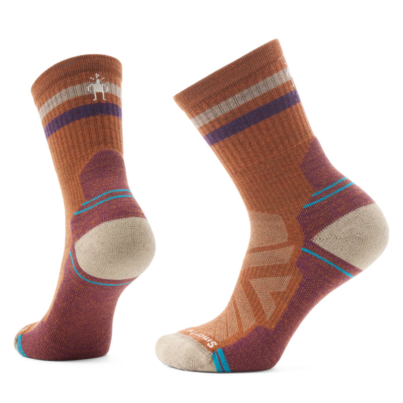 SmartWool Chaussettes Hike Light Cushion Tube Stripe Crew pour femmes