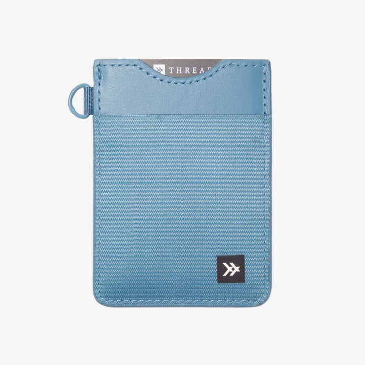 Thread Surf Blue Vertical Wallet