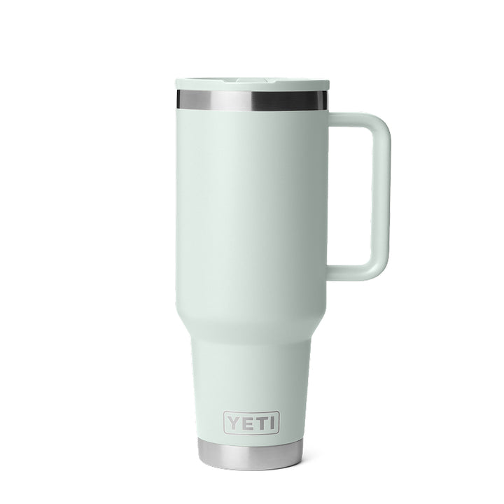 Yeti 40 oz Rambler Travel Mug with Color-Matched Straw Lid