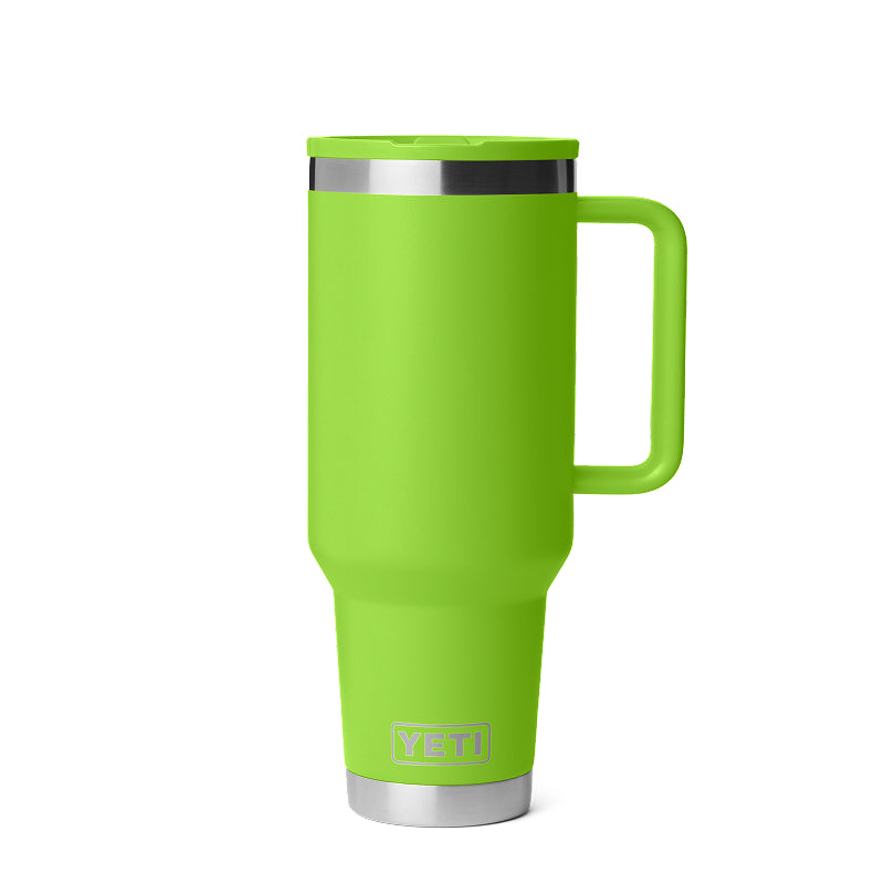Yeti 40 oz Rambler Travel Mug with Color-Matched Straw Lid