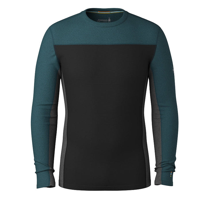 Smartwool Men's Classic Thermal Merino Base Layer Colorblock Crew Boxed