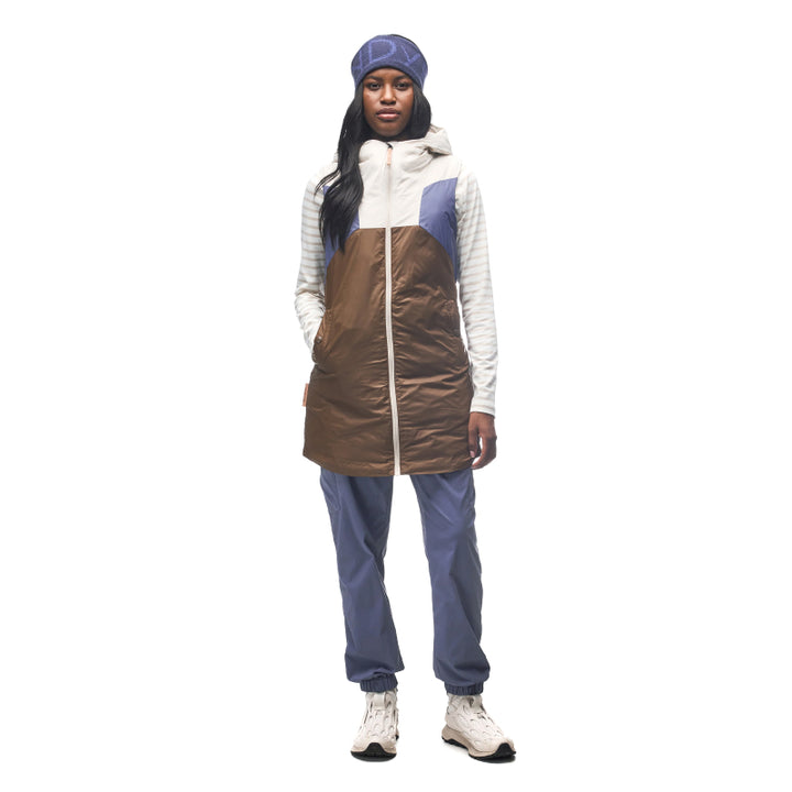 Gilet isolant en duvet avec fermeture éclair intégrale Indyeva Selimut