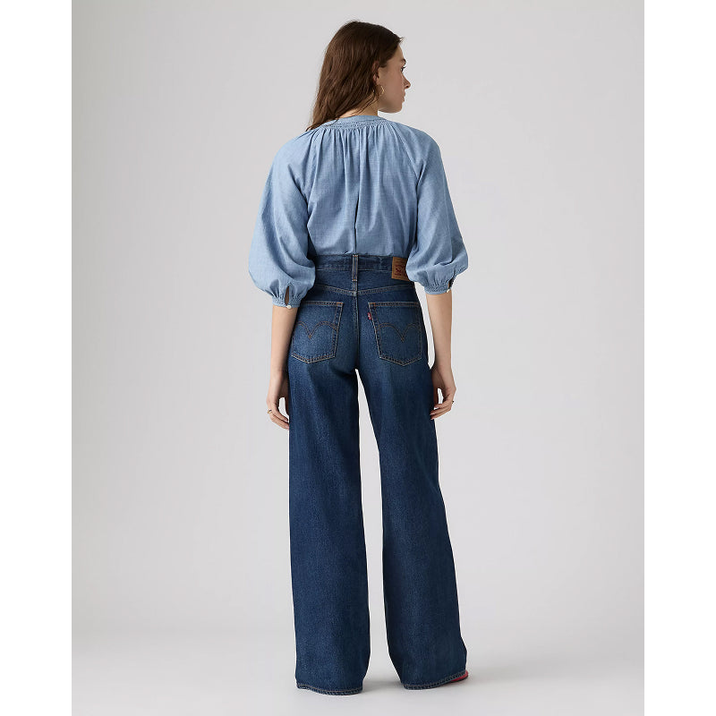 Levi's Women's Middy Wide Leg Jeans