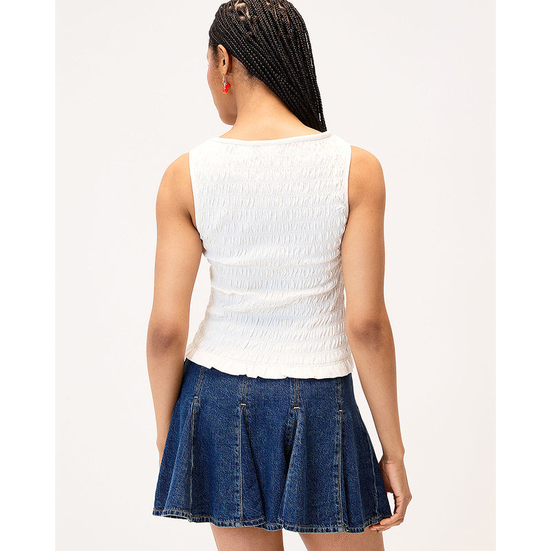 Levi's Bella Smocked Top Women's