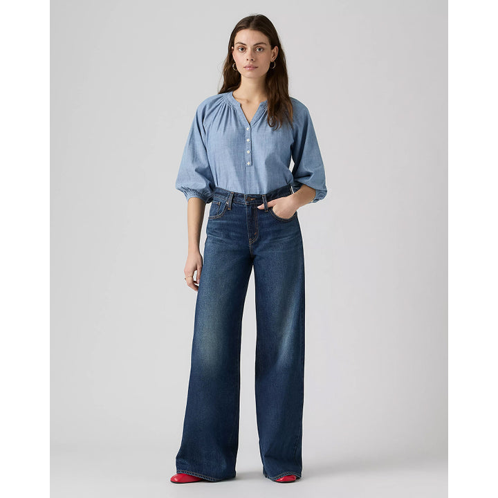 Levi's Women's Middy Wide Leg Jeans