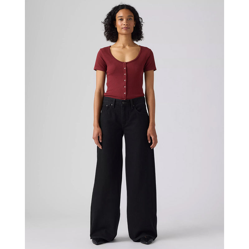 Levi's Women's Middy Wide Leg Jeans