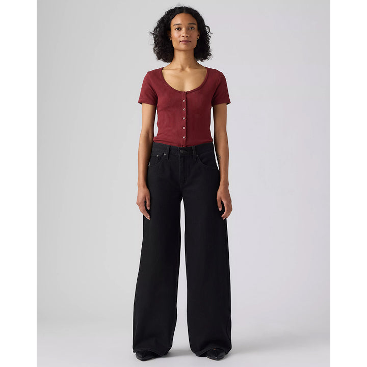 Levi's Women's Middy Wide Leg Jeans