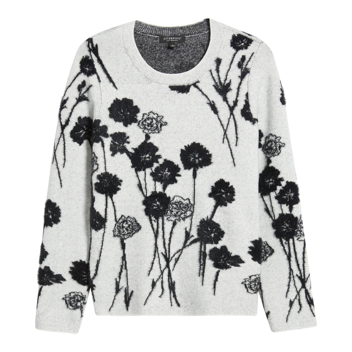 Liverpool Jacquard Crew Neck Sweater