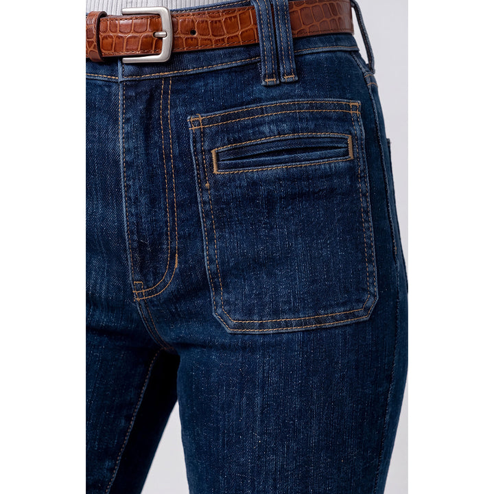 Liverpool Hannah Flare With Vintage Patch Pocket
