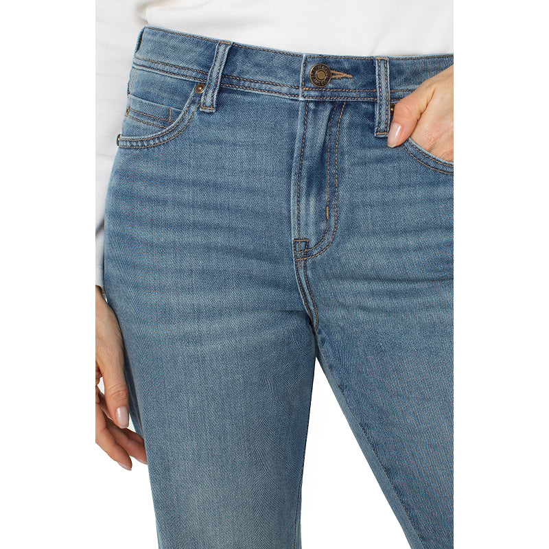 Liverpool Keeper Boyfriend Roll Cuff avec braguette zippée Entrejambe 29''/26''