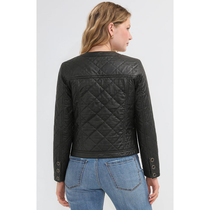 Liverpool Quilted Collarless Jacket