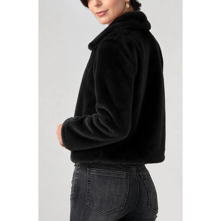 Veste Liverpool à col en fausse fourrure