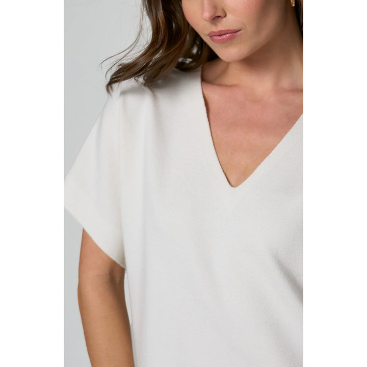 Liverpool Short Sleeve V-neck Dolman Sweater