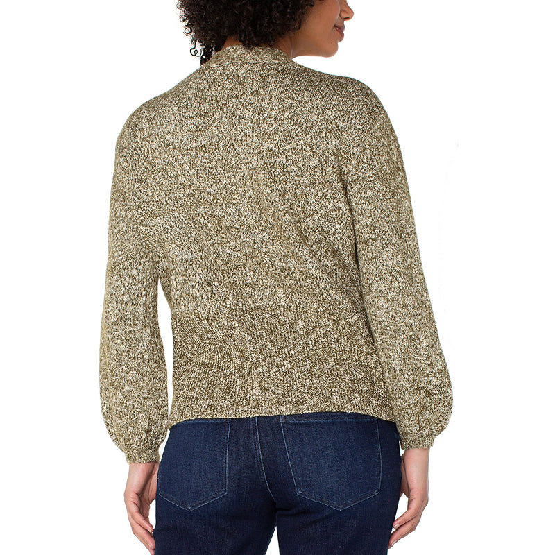 Liverpool Balloon Sleeve V Neck Cardigan