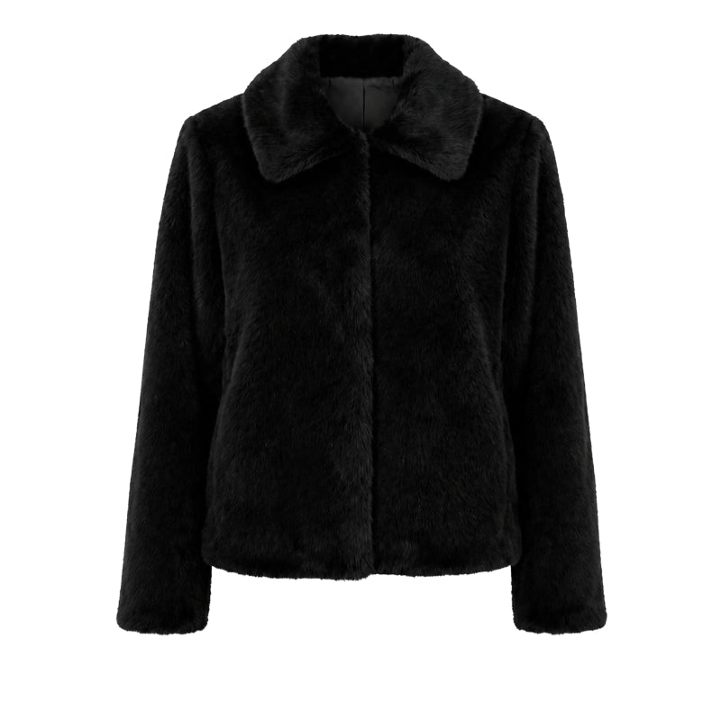 Veste Liverpool à col en fausse fourrure