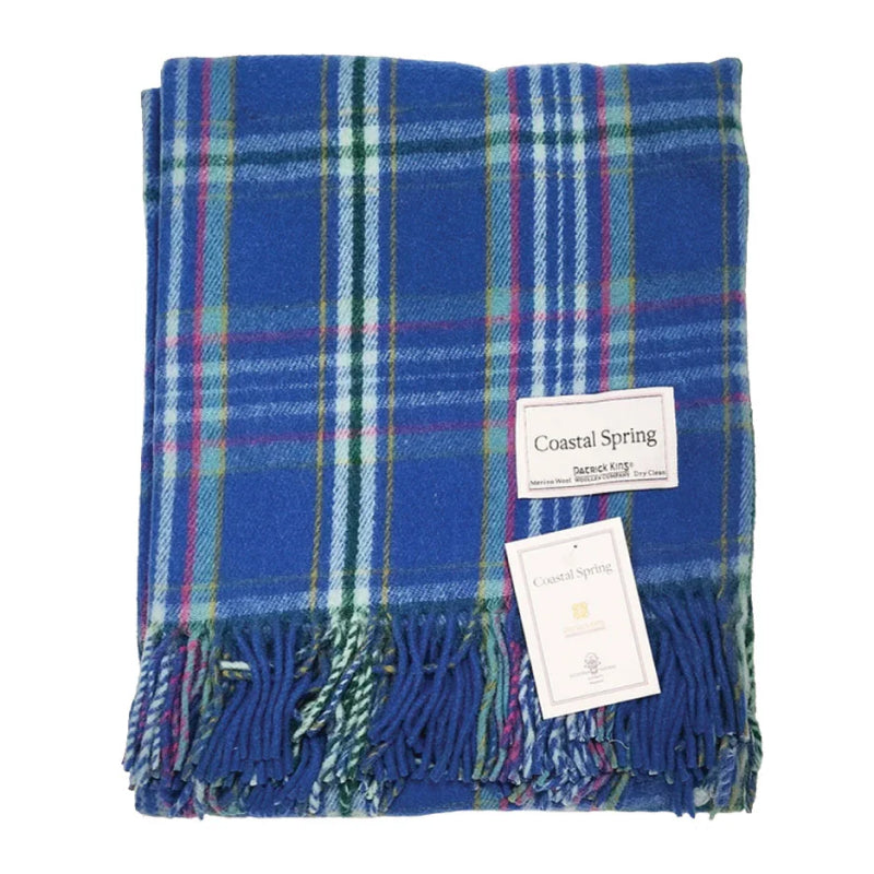 Patrick King Woollen Company - Merino Wool Tartan Blankets