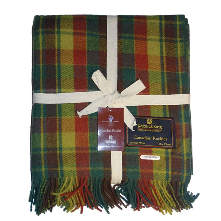 Patrick King Woollen Company - Merino Wool Tartan Blankets