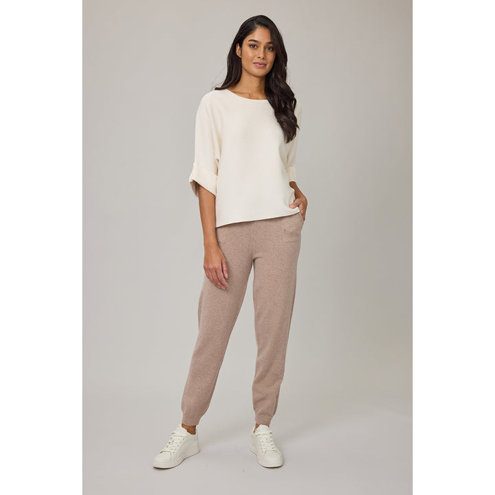Pistache Fine Knit Jogger Pant