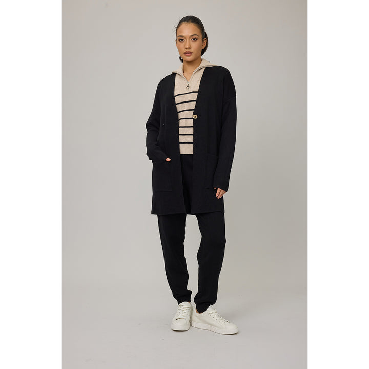 Pistache Fine Knit Jogger Pant