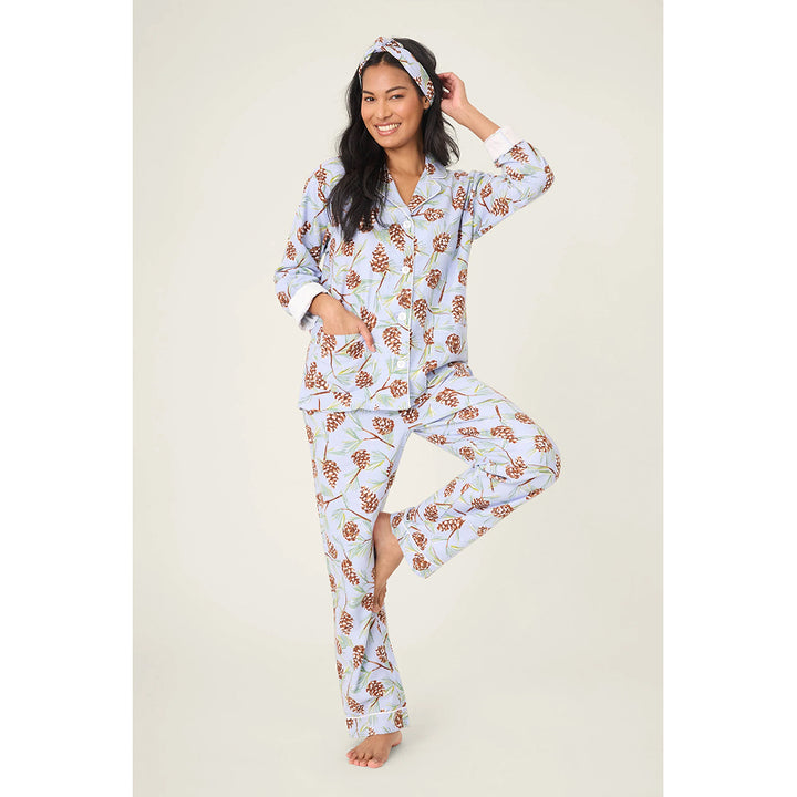 PJ Salvage Feelin' Pine 3-Piece Winter Print Flannel PJ Set