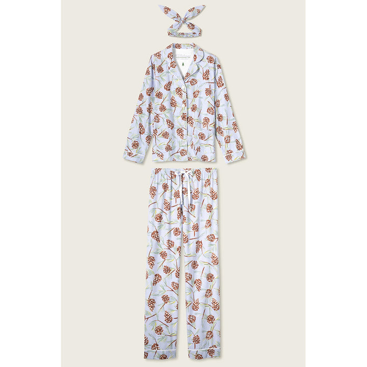 PJ Salvage Feelin' Pine 3-Piece Winter Print Flannel PJ Set