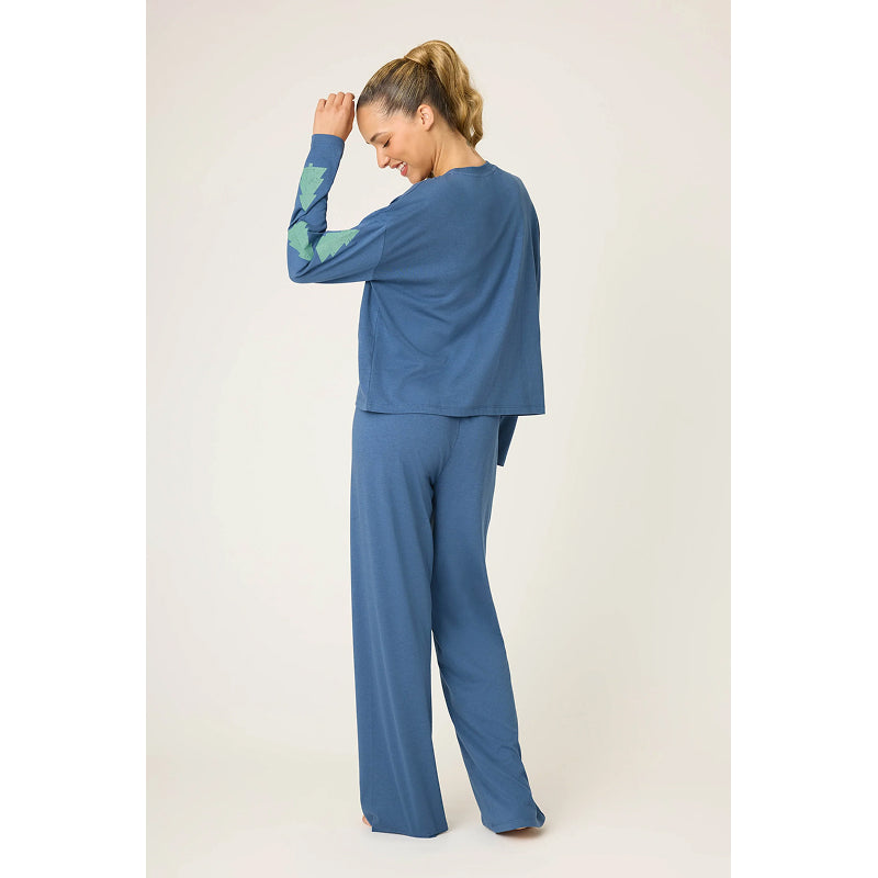 PJ Salvage Holiday Softee Long Sleeve Lounge Set