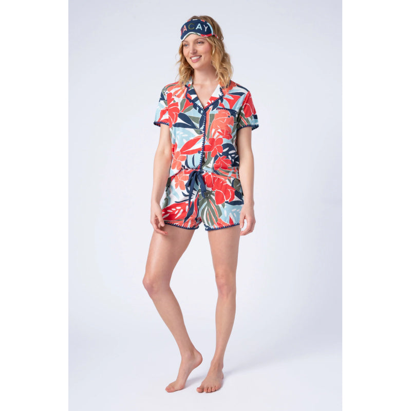 PJ Salvage Tropic Beach PJ Set