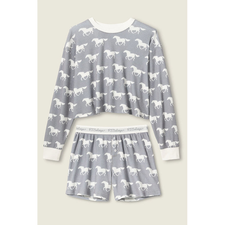 PJ Salvage Boyfriend Boxer Set