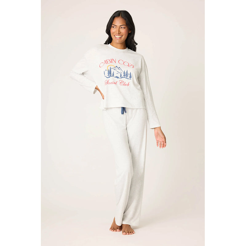 PJ Salvage Holiday Softee Long Sleeve Lounge Set