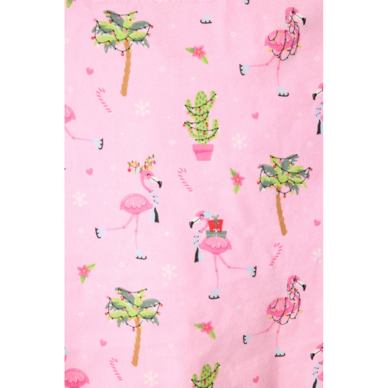 PJ Salvage Flamingo Flannel PJ Set