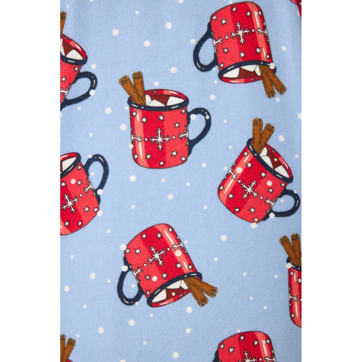 PJ Salvage Hug In A Mug Flannel PJ Set