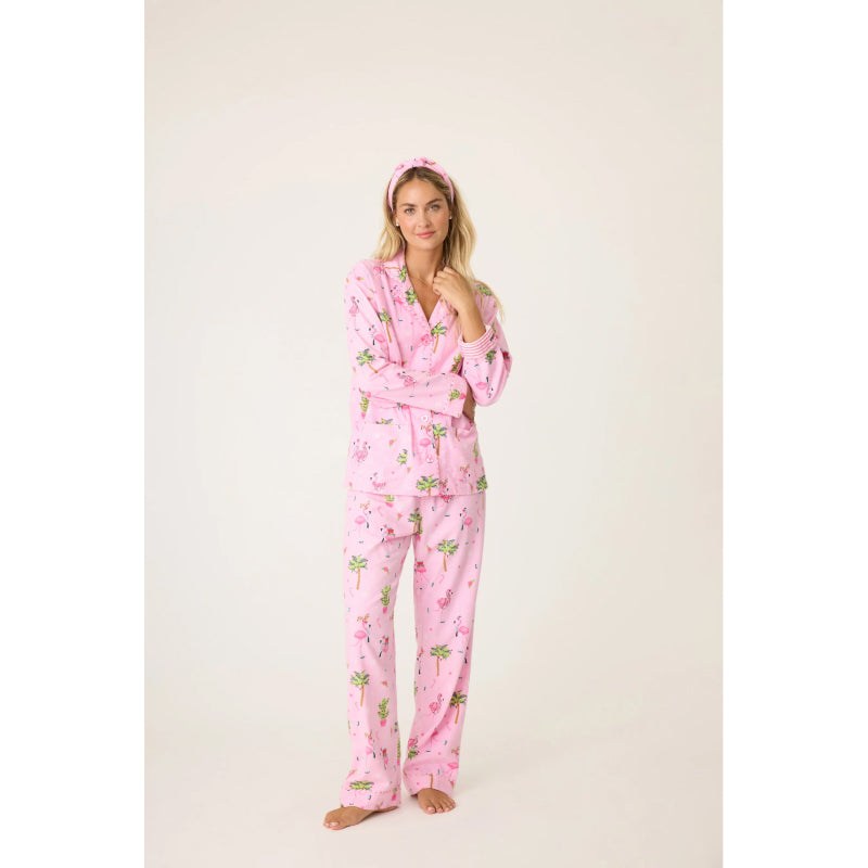 PJ Salvage Flamingo Flannel PJ Set