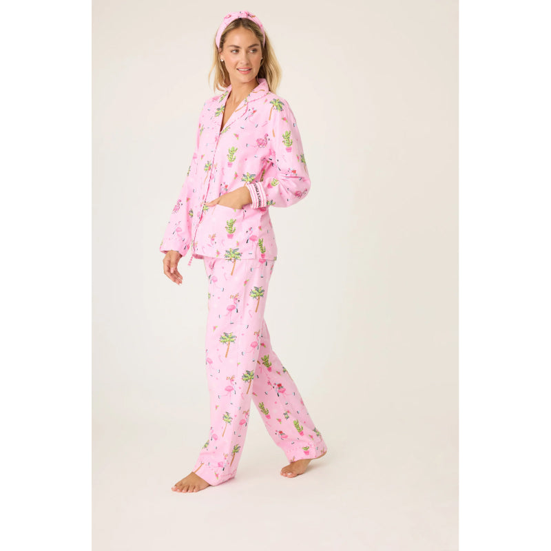 PJ Salvage Flamingo Flannel PJ Set