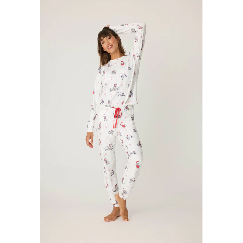 PJ Salvage Candy Cane Lane PJ Set