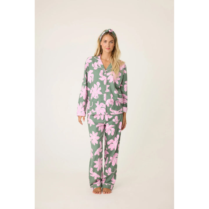 PJ Salvage Find Peace Within Flannel PJ Set