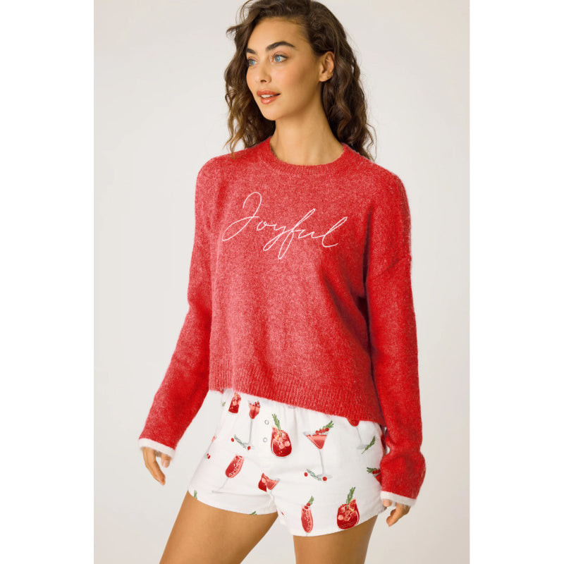 PJ Salvage Joyful Snuggle Sweater