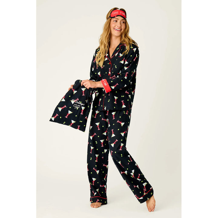 Ensembles de pyjama en flanelle PJ Salvage - Prêts, partez, offrez