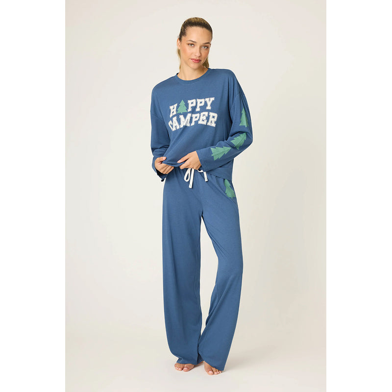 PJ Salvage Holiday Softee Long Sleeve Lounge Set