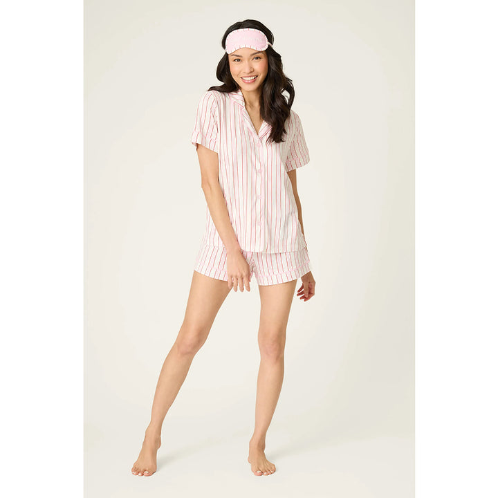 PJ Salvage Feeling Love Striped 3-Piece PJ Set