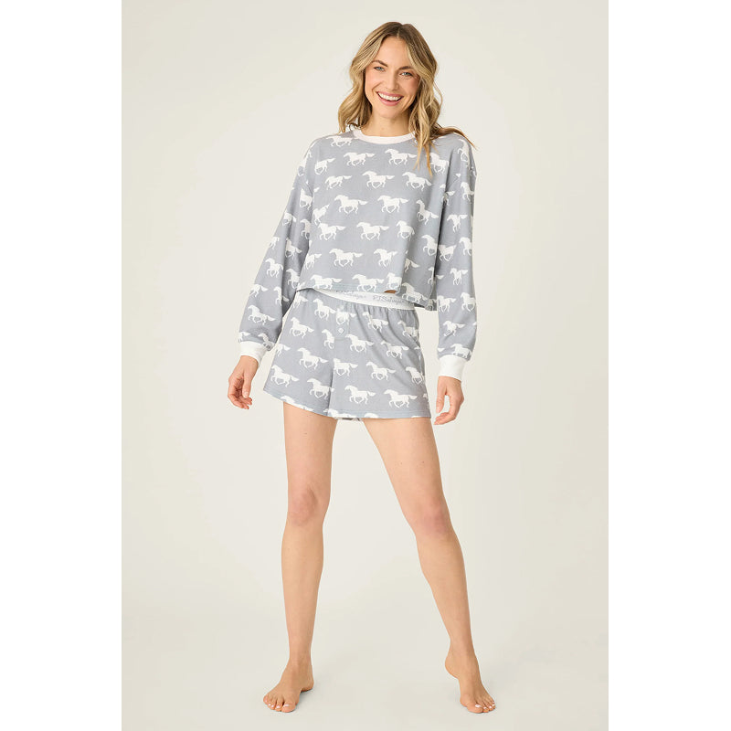 PJ Salvage Boyfriend Boxer Set