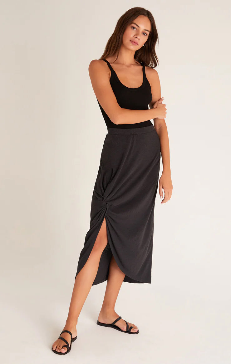 Z Supply Sabina Triblend Knot Skirt