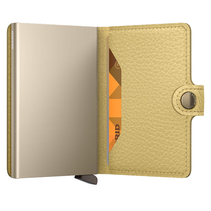 Secrid Miniwallet Pebble Butter Yellow