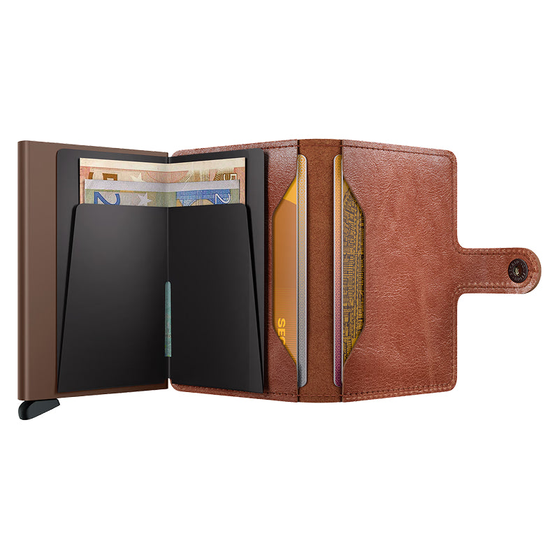 Secrid Miniwallet Vintage Cognac Brown