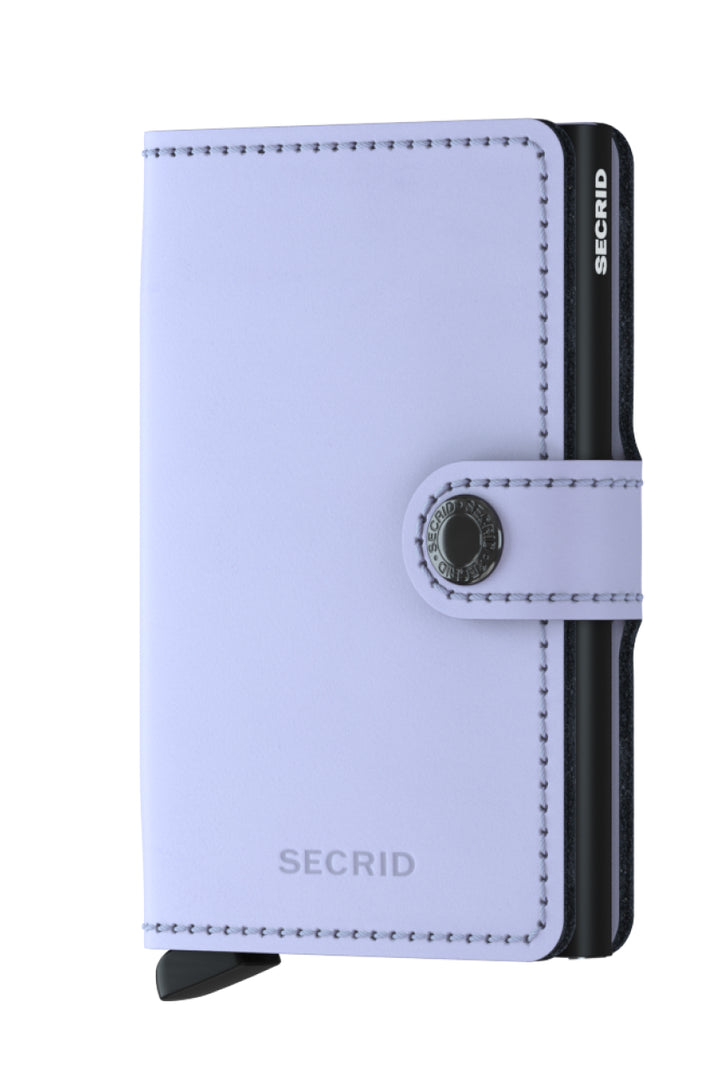 Secrid Mini Wallet - Matte Lilac Black