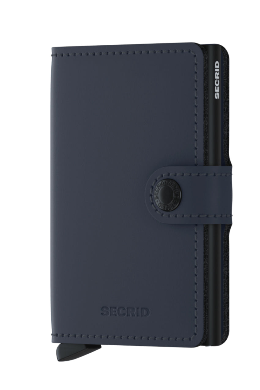 Secrid Mini Wallet - Matte Night Blue